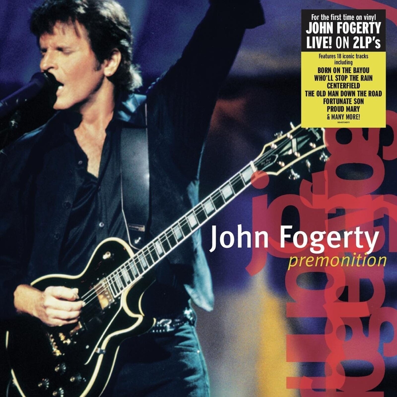 Disco de vinilo John Fogerty - Premonition (Live 1997) (2 LP)