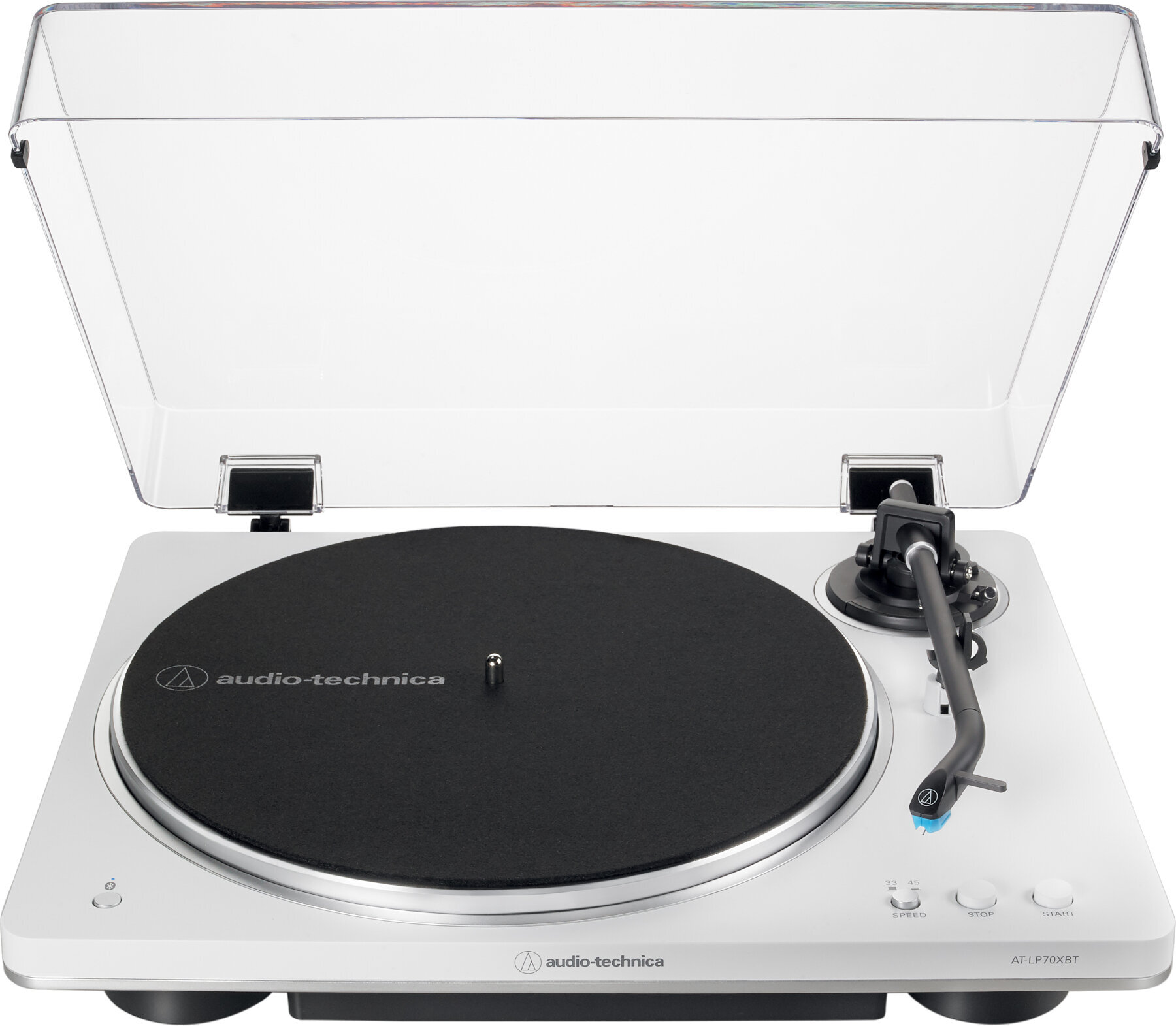 Lemezjátszó Audio-Technica AT-LP70xBT White Silver Lemezjátszó