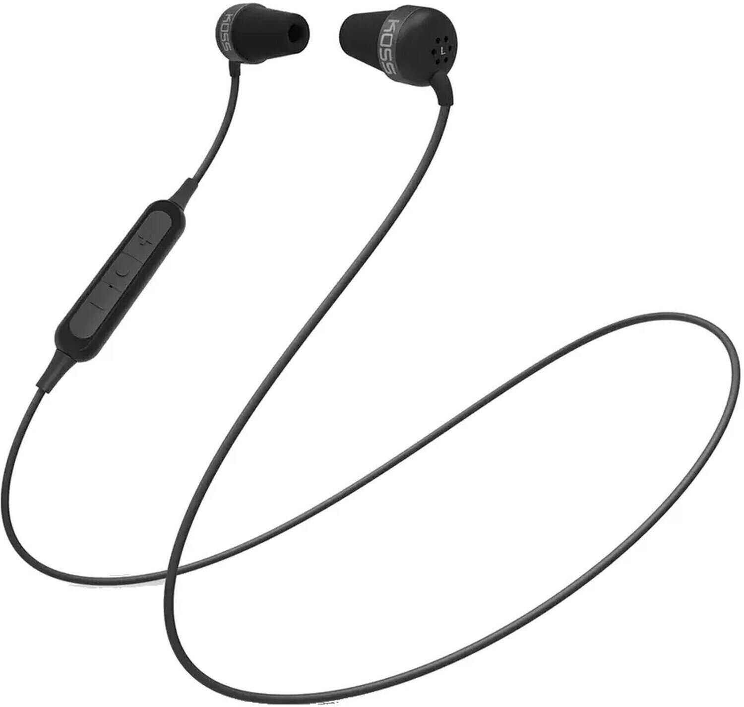 Căști In-ear fără fir KOSS Plug WIreless Black Căști In-ear fără fir