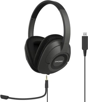 слушалки за компютър KOSS SB42USB Черeн слушалки за компютър - 1