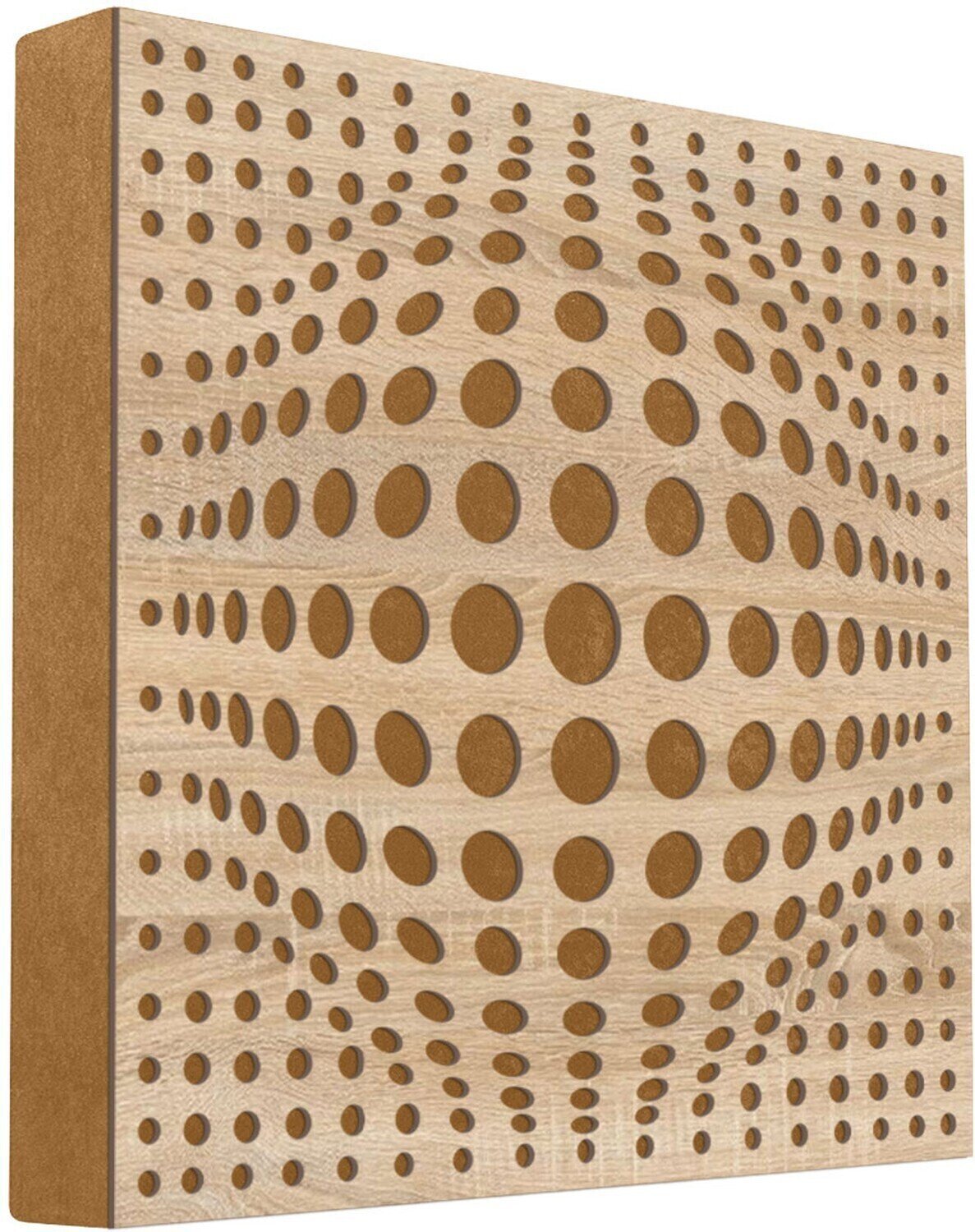 Absorbent wood panel Mega Acoustic FiberPRO60 AcouSphere Sonoma Oak/Light Brown Absorbent wood panel