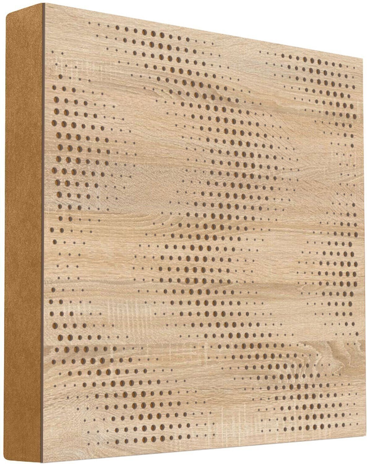 Absorpční dřevěný panel Mega Acoustic FiberPRO60 Sinus Sonoma Oak/Light Brown Absorpční dřevěný panel