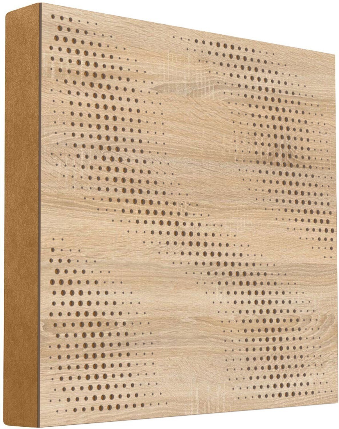 Panel de madera absorbente Mega Acoustic FiberPRO60 SineWave Sonoma Oak/Light Brown Panel de madera absorbente