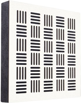 Absorbent wood panel Mega Acoustic FiberPRO60 Bean White/Black Absorbent wood panel - 1