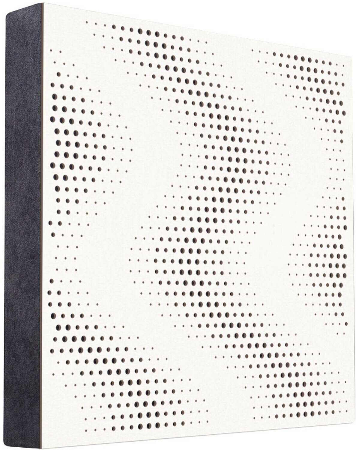 Absorpčný drevený panel Mega Acoustic FiberPRO60 Sinus White/Black Absorpčný drevený panel