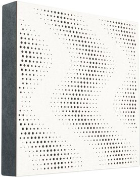 Absorbent wood panel Mega Acoustic FiberPRO60 Sinus White/Gray Absorbent wood panel - 1