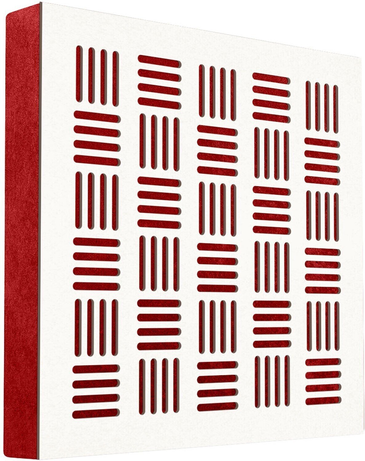 Absorbent Holzplatte Mega Acoustic FiberPRO60 Bean White/Red Absorbent Holzplatte