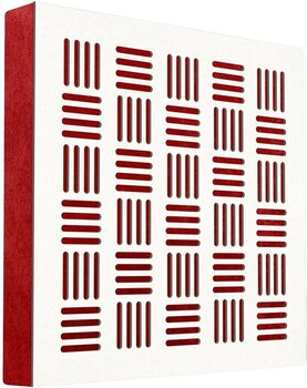 Absorberende træpanel Mega Acoustic FiberPRO60 Bean White/Red Absorberende træpanel - 1