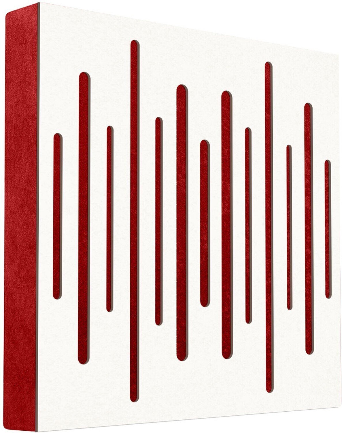 Absorbent wood panel Mega Acoustic FiberPRO60 Spectrum White/Red Absorbent wood panel