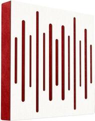 Абсорбиращ дървен панел Mega Acoustic FiberPRO60 Spectrum White/Red Абсорбиращ дървен панел