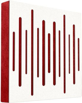 Absorbent Holzplatte Mega Acoustic FiberPRO60 Spectrum White/Red Absorbent Holzplatte - 1