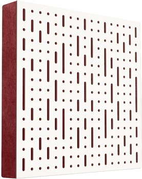 Absorbent Holzplatte Mega Acoustic FiberPRO60 Binary Bean White/Dark Red Absorbent Holzplatte - 1