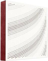 Absorbent leseni panel Mega Acoustic FiberPRO60 Tangens White/Dark Red Absorbent leseni panel