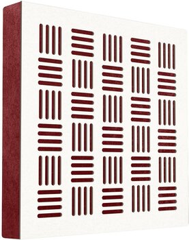 Absorpčný drevený panel Mega Acoustic FiberPRO60 Bean White/Dark Red Absorpčný drevený panel - 1