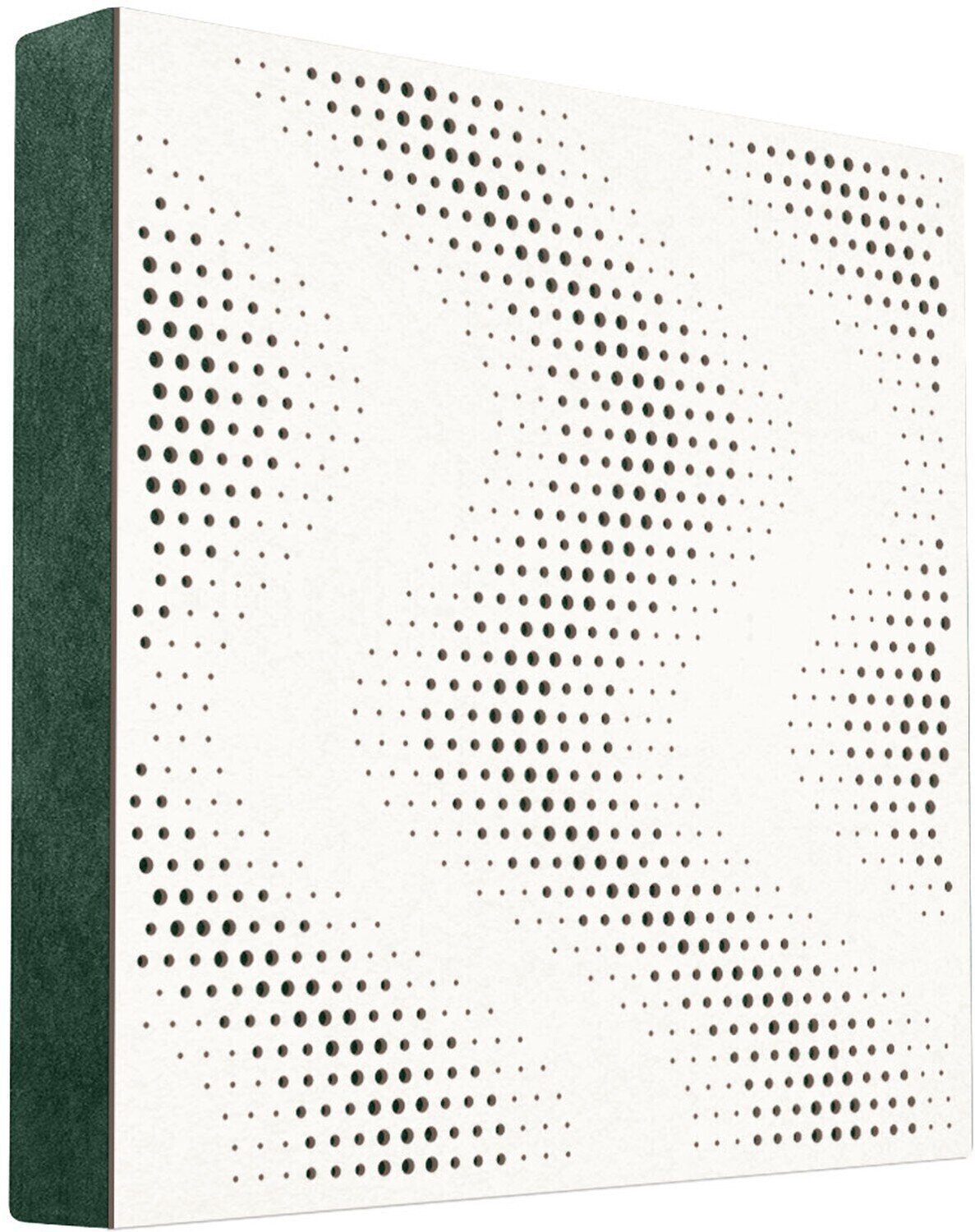 Absorptiepaneel hout Mega Acoustic FiberPRO60 Sinus White/Green Absorptiepaneel hout