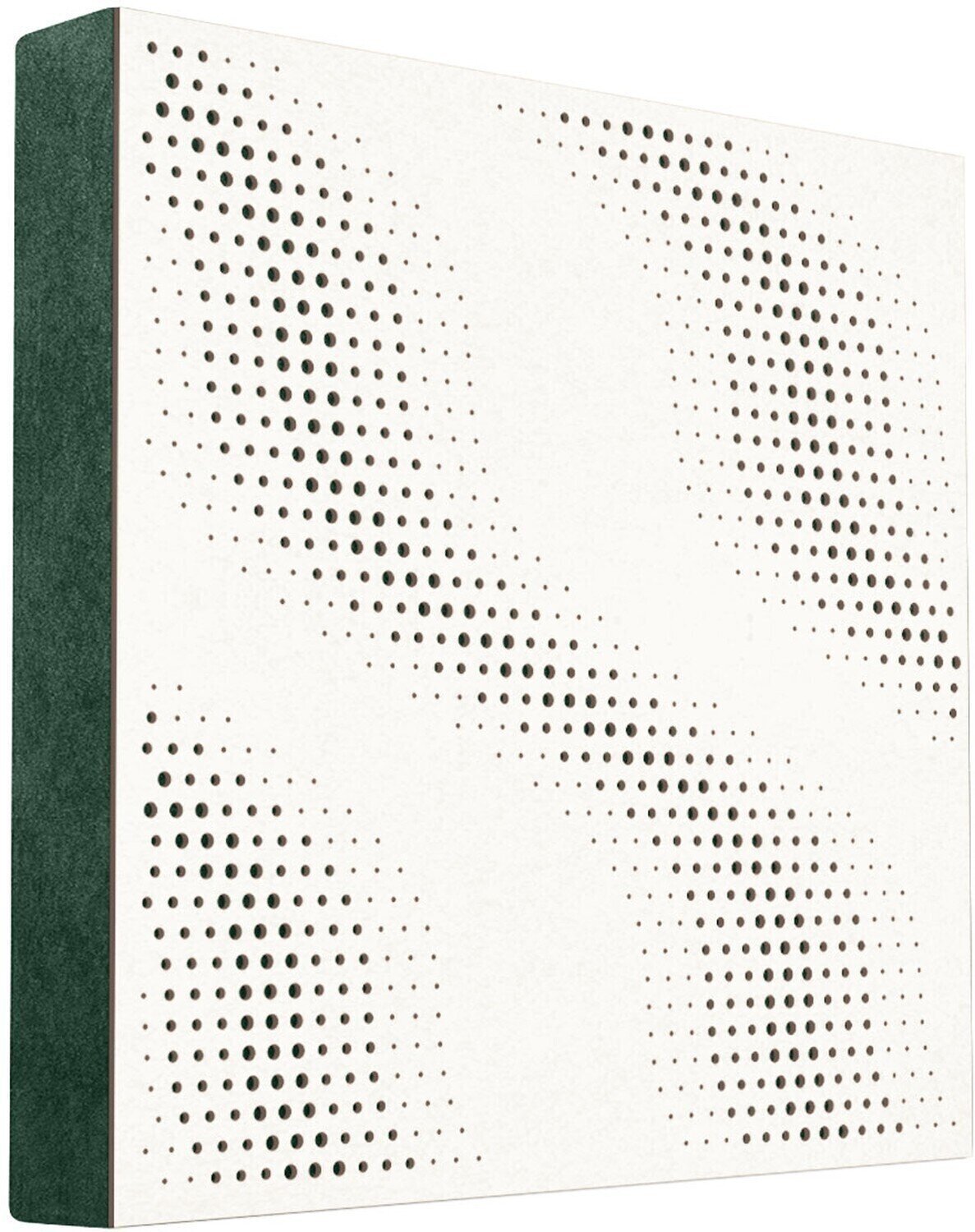 Absorpčný drevený panel Mega Acoustic FiberPRO60 SineWave White/Green Absorpčný drevený panel