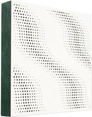 Panou absorbant din lemn Mega Acoustic FiberPRO60 SineWave White/Green Panou absorbant din lemn