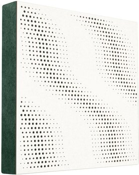 Absorberende træpanel Mega Acoustic FiberPRO60 SineWave White/Green Absorberende træpanel - 1