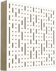 Apsorpcijska ploča od drveta Mega Acoustic FiberPRO60 Binary Bean White/Beige Apsorpcijska ploča od drveta