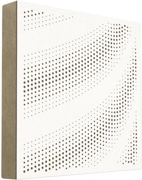 Absorpční dřevěný panel Mega Acoustic FiberPRO60 Tangens White/Beige Absorpční dřevěný panel - 1