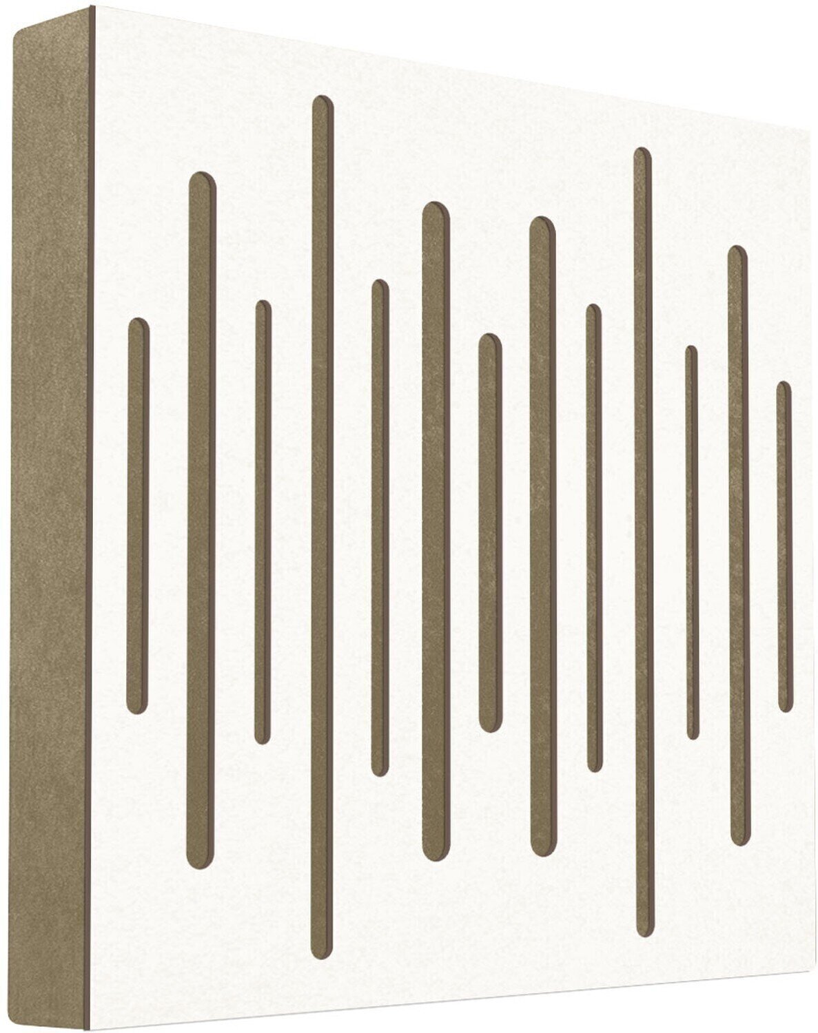 Panel de madera absorbente Mega Acoustic FiberPRO60 Spectrum White/Beige Panel de madera absorbente