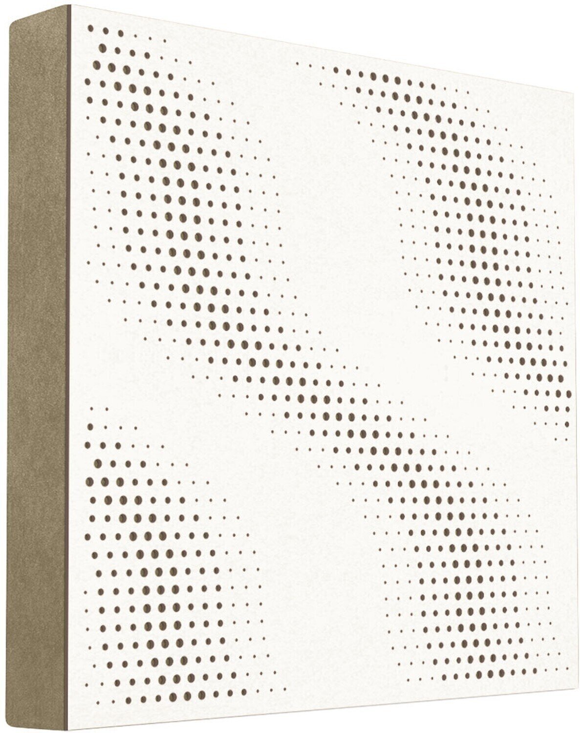 Panou absorbant din lemn Mega Acoustic FiberPRO60 SineWave White/Beige Panou absorbant din lemn