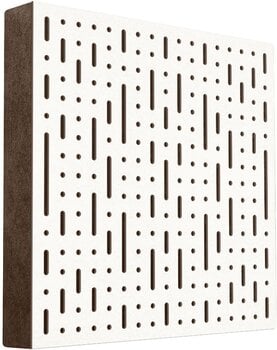 Painel de madeira absorvente Mega Acoustic FiberPRO60 Binary Bean White/Brown Painel de madeira absorvente - 1