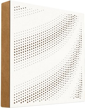 Absorpční dřevěný panel Mega Acoustic FiberPRO60 Tangens White/Light Brown Absorpční dřevěný panel - 1