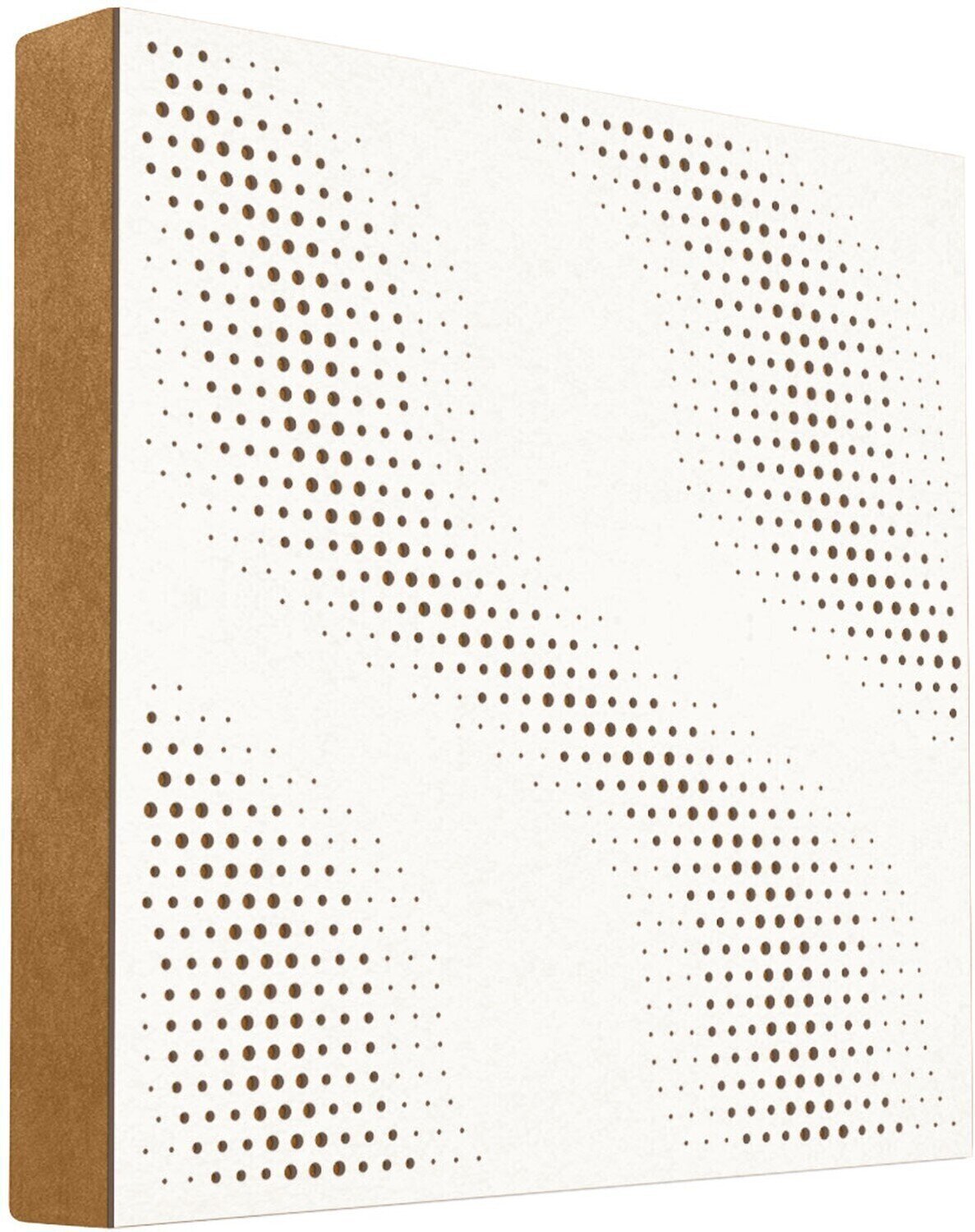 Absorpční dřevěný panel Mega Acoustic FiberPRO60 SineWave White/Light Brown Absorpční dřevěný panel