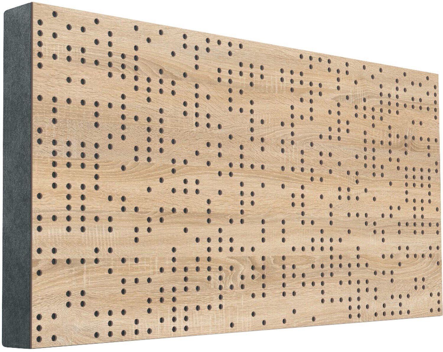 Absorbent wood panel Mega Acoustic FiberPRO120 Binary Diffuser Sonoma Oak/Gray Absorbent wood panel