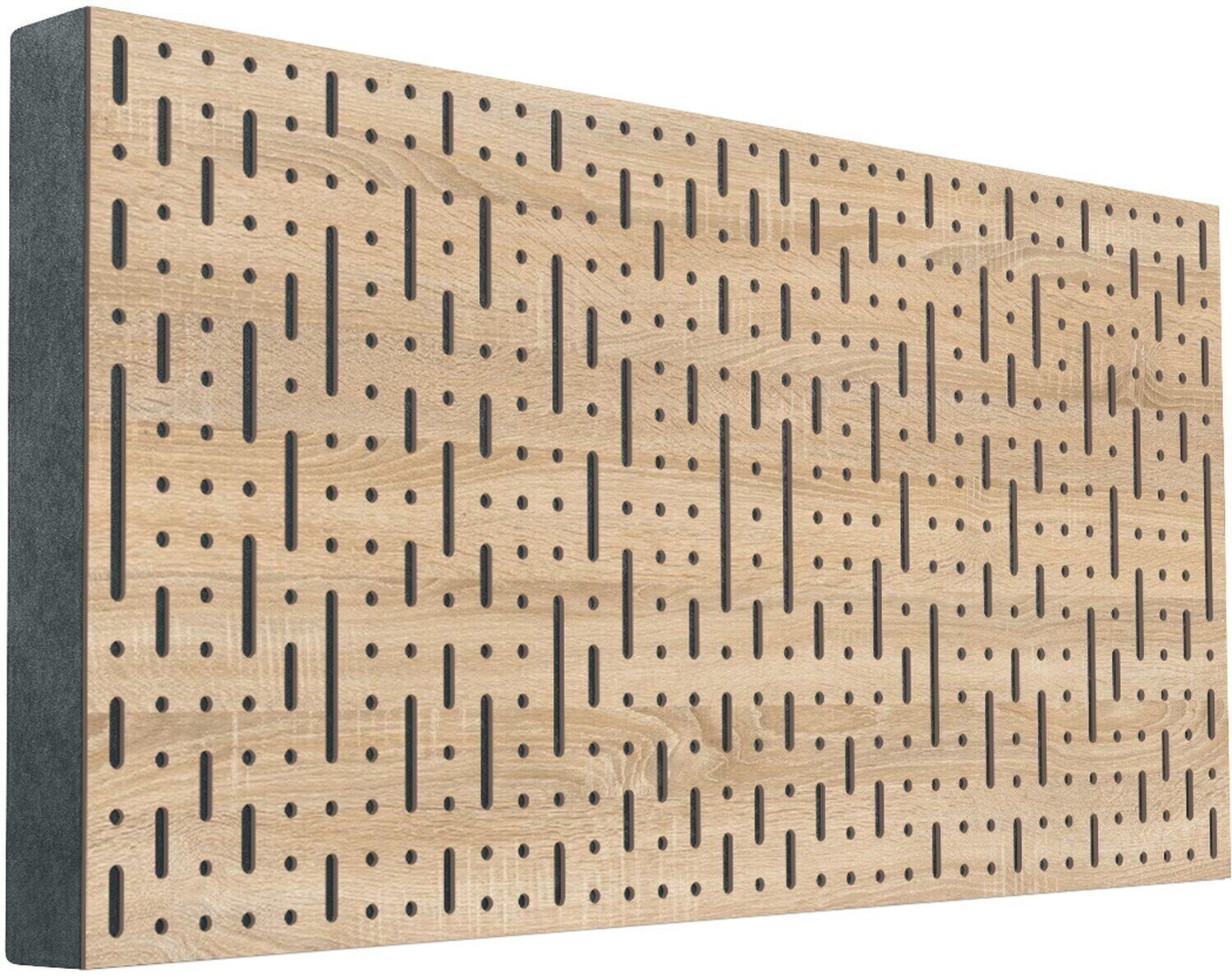 Absorpční dřevěný panel Mega Acoustic FiberPRO120 Binary Bean Sonoma Oak/Gray Absorpční dřevěný panel