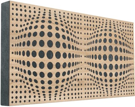 Absorbent wood panel Mega Acoustic FiberPRO120 AcouSphere Sonoma Oak/Gray Absorbent wood panel - 1