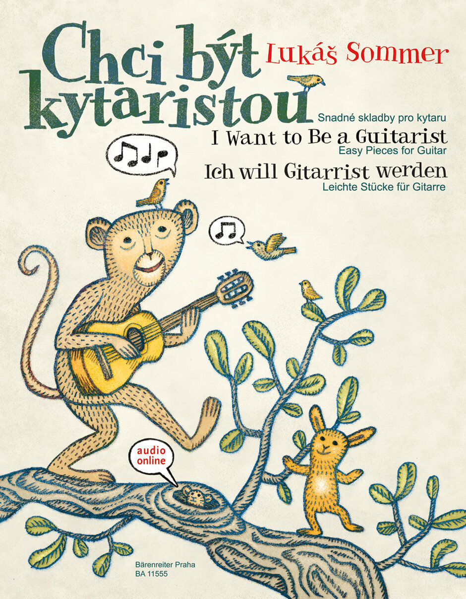 Nuotit Bärenreiter Chci být kytaristou Nuotit