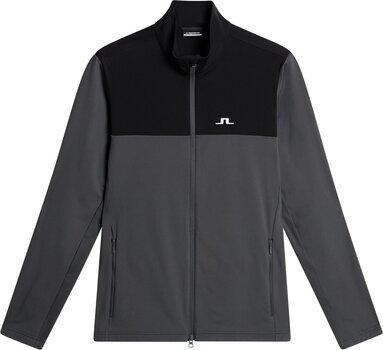 Kapuzenpullover/Pullover J.Lindeberg Banks Mid Layer Asphalt 2XL Sweatshirt - 1