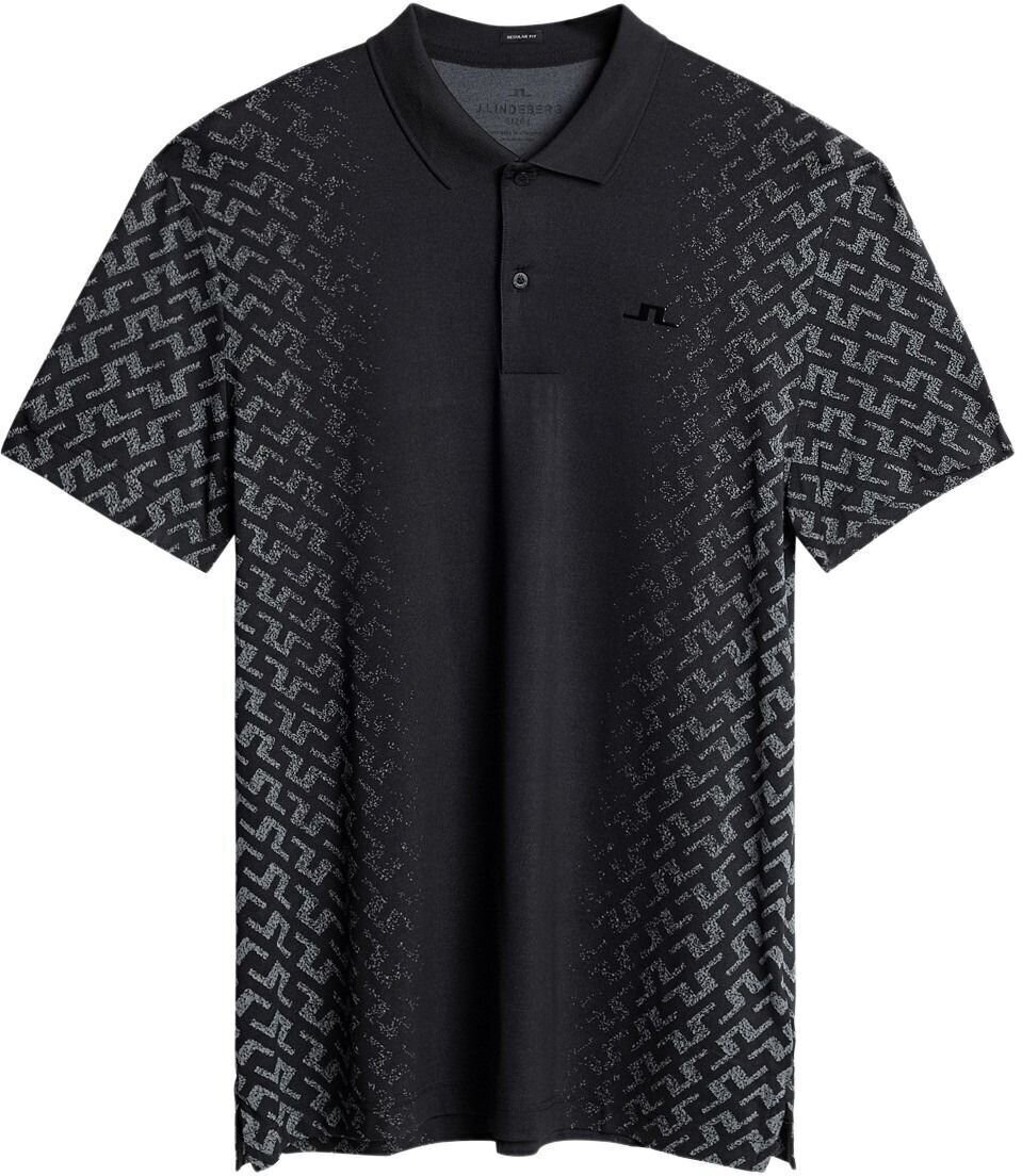 Polo-Shirt J.Lindeberg Kalle Reg Fit Black XL Polo-Shirt