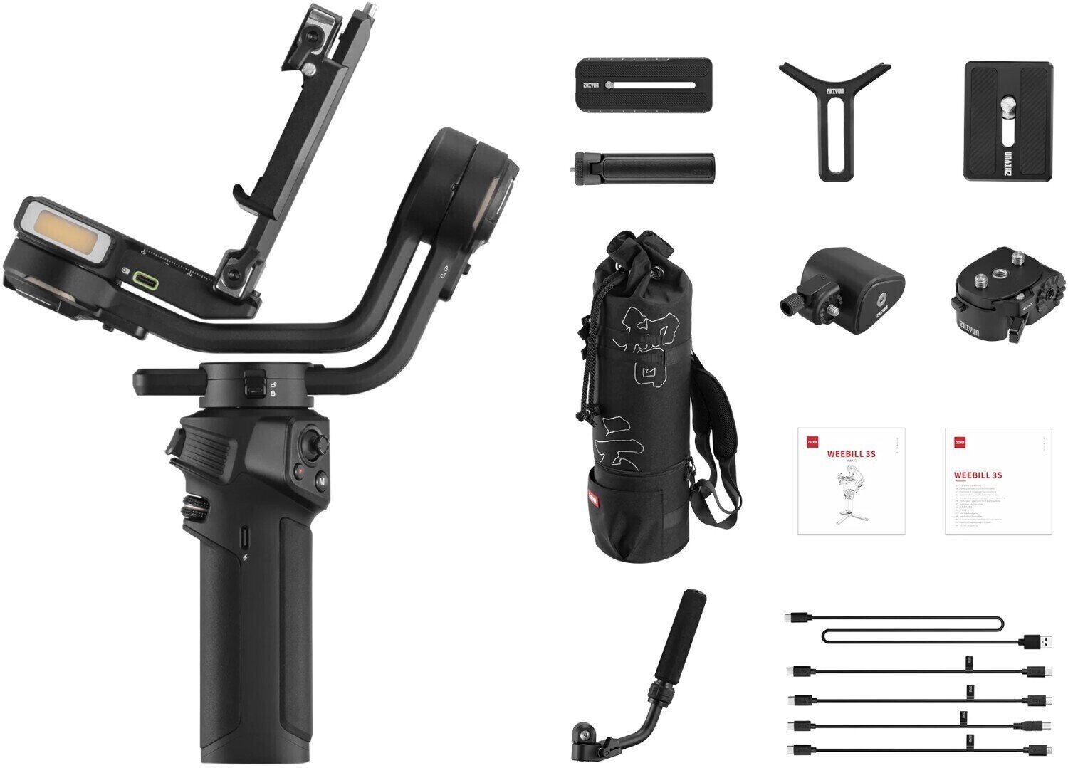 Stabilisator (Gimbal)
 Zhiyun Weebill 3S Combo Stabilisator (Gimbal)