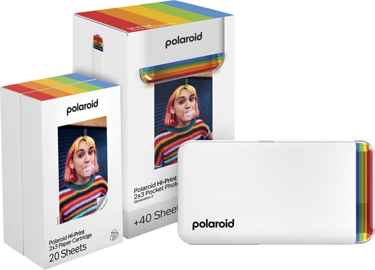 Pocket pisač Polaroid Gen 2 E-box White Pocket pisač