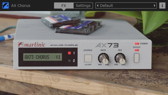 Logiciel de studio Plugins d'effets Martinic AX Chorus (Produit numérique)