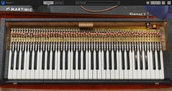 Studijski softver VST instrument Martinic Pianet T (Digitalni proizvod)