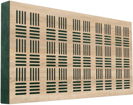 Absorpčný drevený panel Mega Acoustic FiberPRO120 Bean Sonoma Oak/Green Absorpčný drevený panel - 1