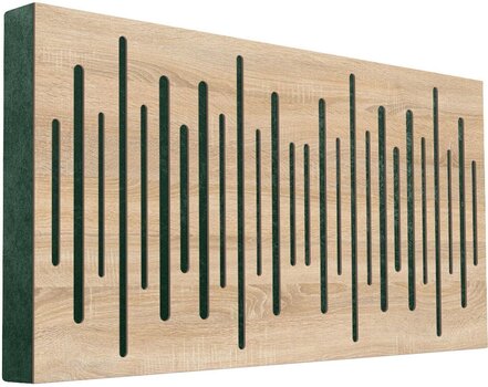 Absorpční dřevěný panel Mega Acoustic FiberPRO120 Spectrum Sonoma Oak/Green Absorpční dřevěný panel - 1