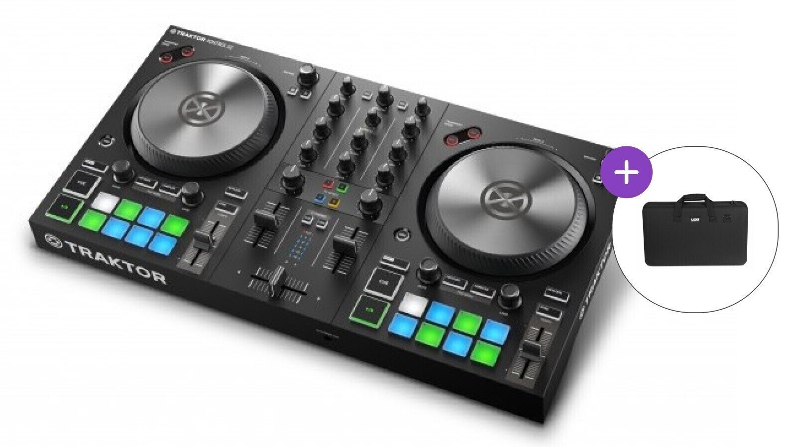 Contrôleur DJ Native Instruments  Traktor Kontrol S2 MK3 SET Contrôleur DJ