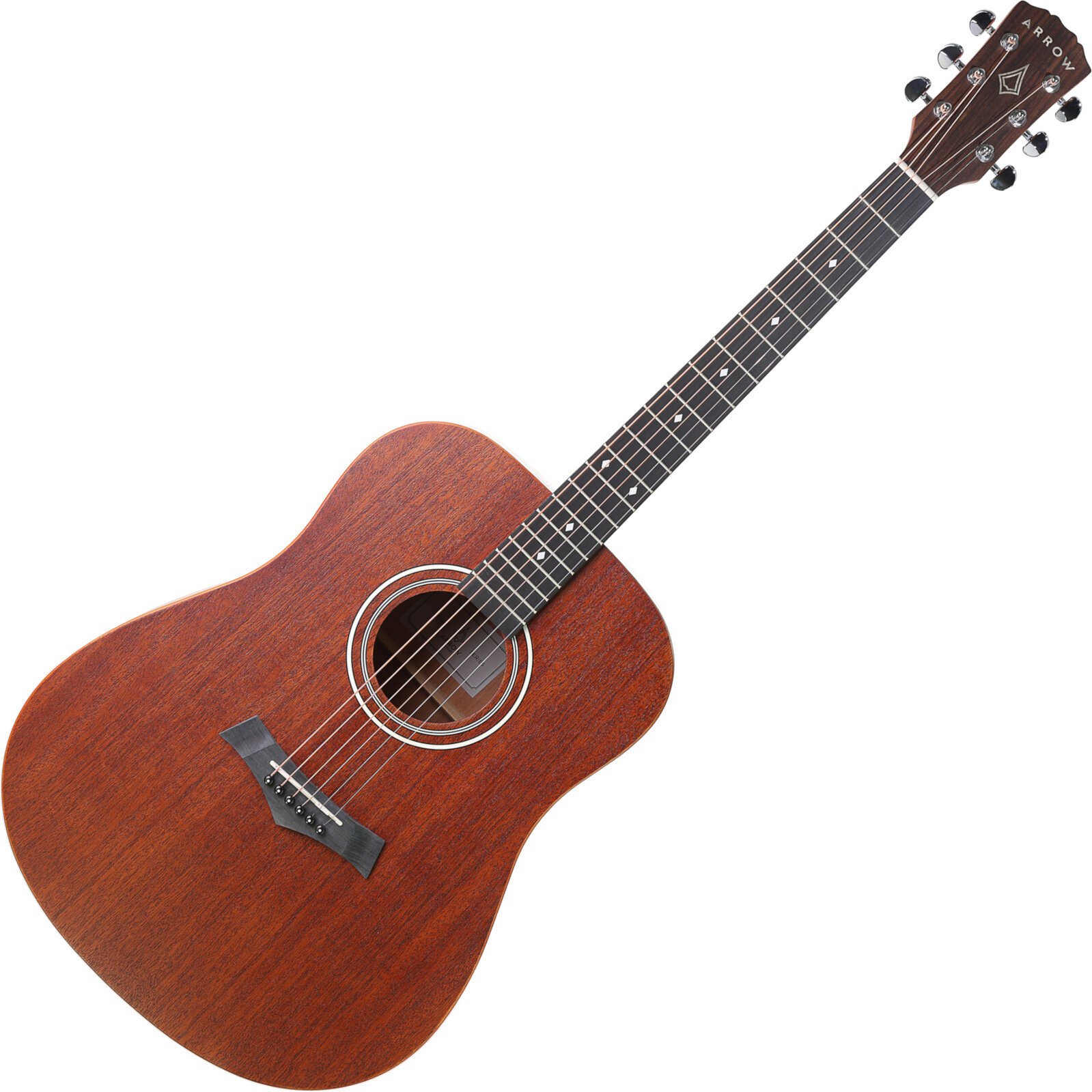 Guitarra dreadnought Arrow Raw Mahogany Guitarra dreadnought