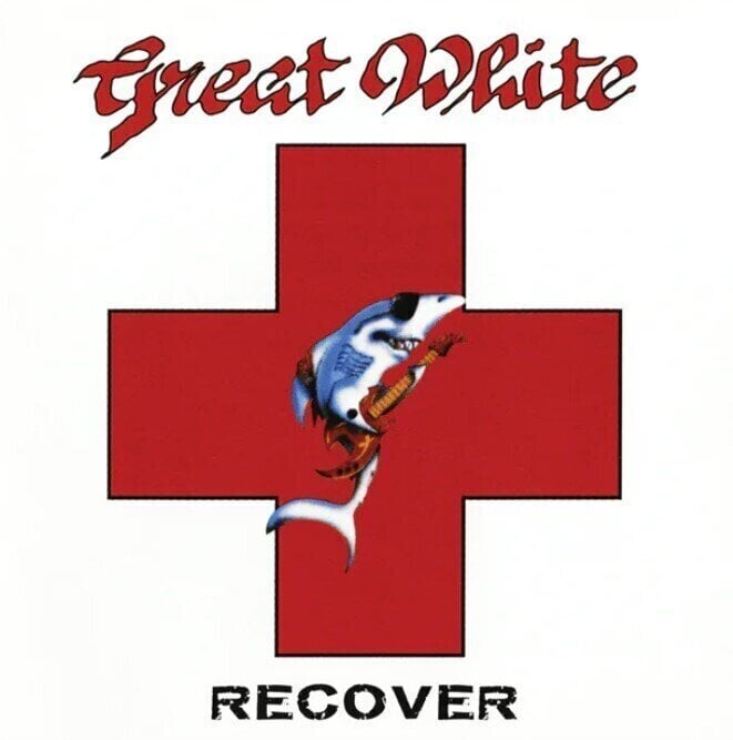 Vinyylilevy Great White - Recover (Red/White Split Coloured) (LP)