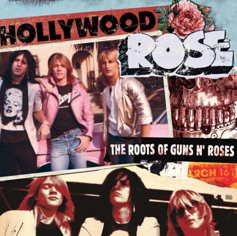 Vinylplade Hollywood Rose - Roots Of Guns N' Roses (Red/White Splatter Coloured) (Limited Edition) (LP)