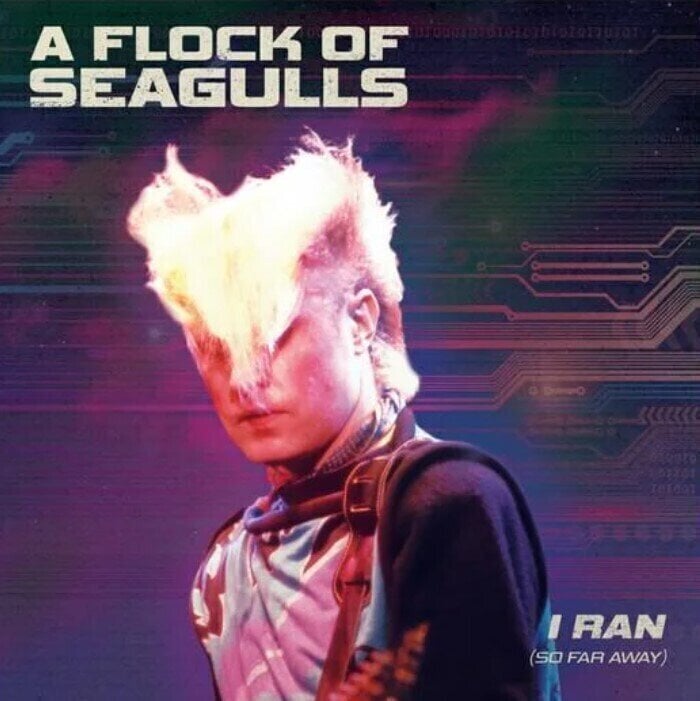 Vinylskiva A Flock Of Seagulls - I Ran - So Far Away (Purple/Black Splatter Coloured) (Limited Edition) (LP)