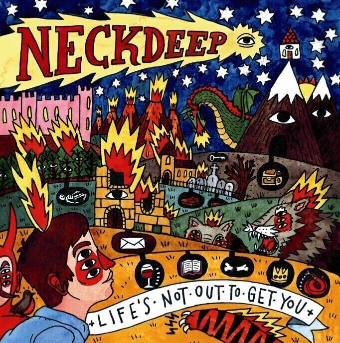 Vinyl Record Neck Deep - Life's Not Out To Get You (Blood Red Coloured) (LP)