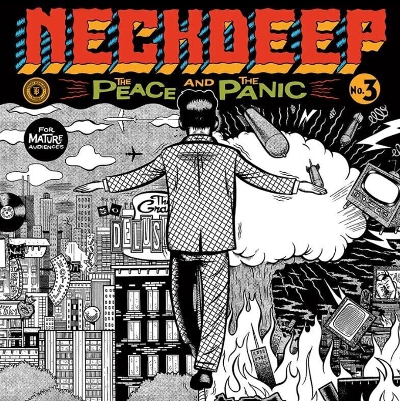 Disco de vinil Neck Deep - Peace & The Panic (Neon Green Coloured) (LP)