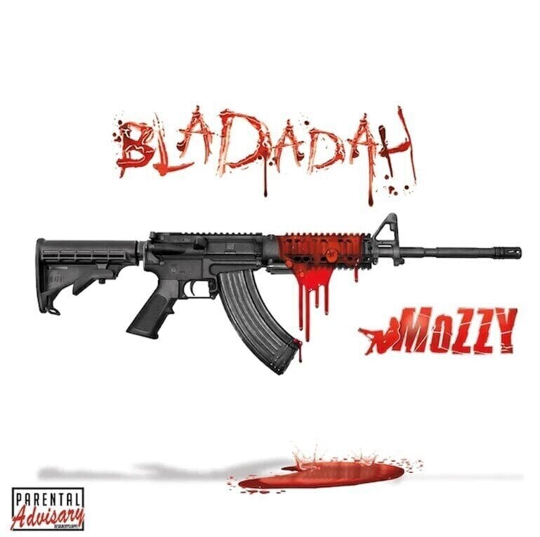 Disco de vinilo Mozzy - Bladadah (Red Splatter On Clear Coloured) (2 LP)