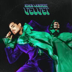 Грамофонна плоча Adam Lambert - Velvet (Purple/Green Coloured) (2 LP)
